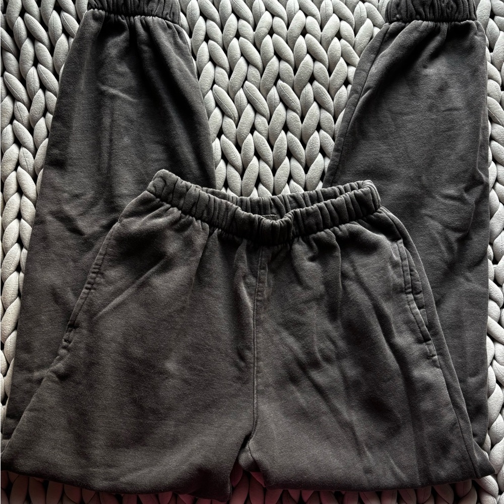 Brandy Melville Charcoal Jogger Pants